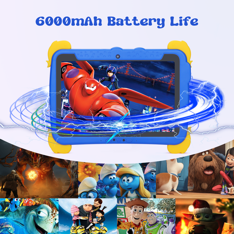 C Idea 10.1-Inch Android Tablet 4GB RAM 64GB ROM Tablet Kidspad P1100