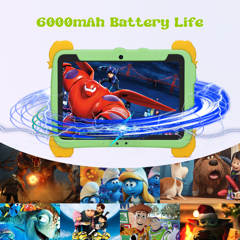 C Idea 10.1-Inch Android Tablet 4GB RAM 64GB ROM Tablet Kidspad P1100