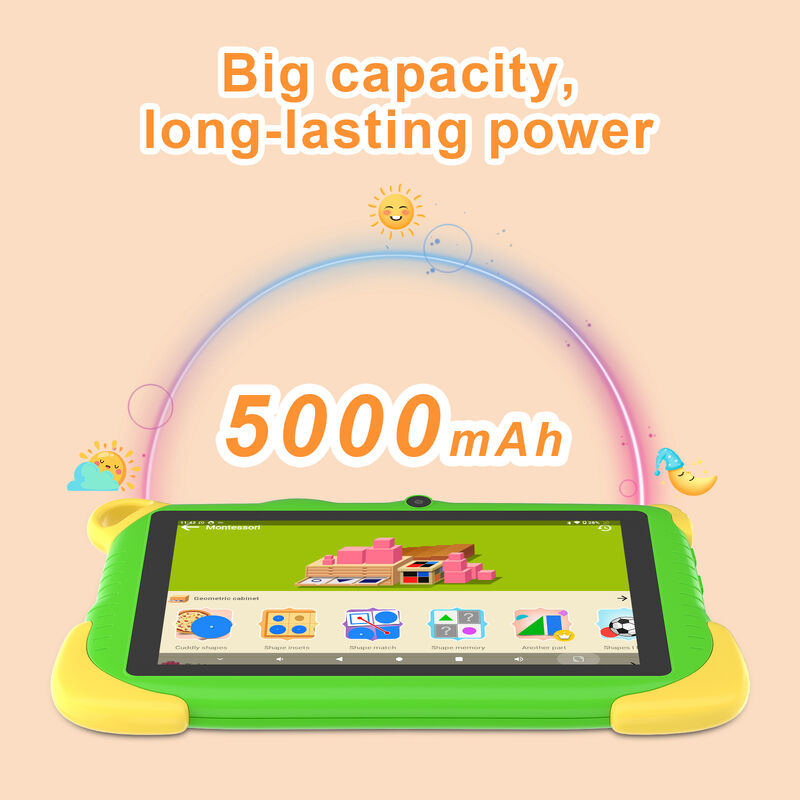 C idea Portable Educational Tablet For Students 8GB RAM 256GB ROM Long Battery Life CM78-Green