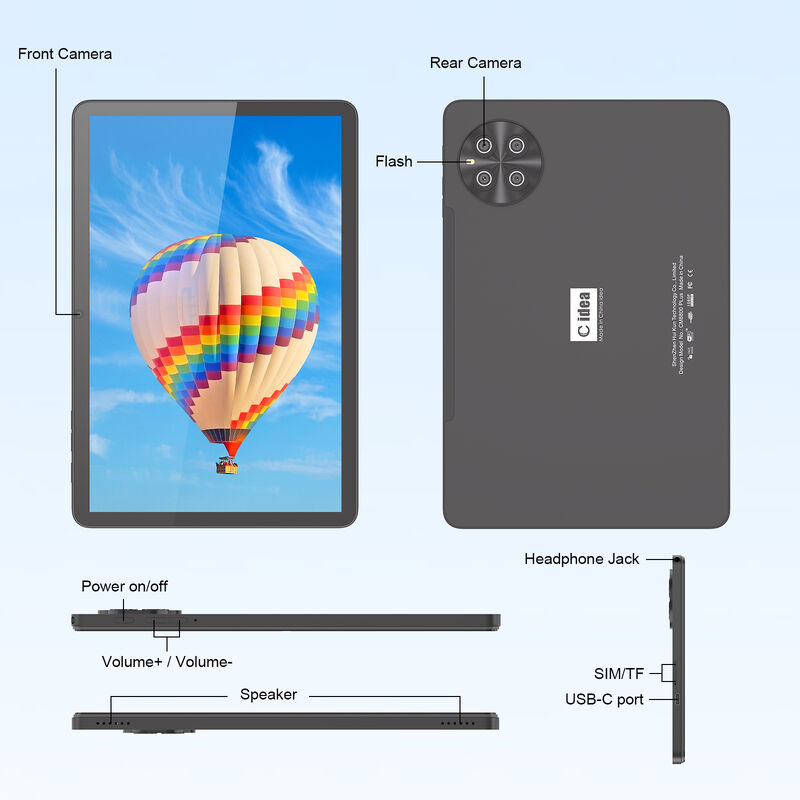C idea Factor CM8800 Plus 10.1 Inches HD Screen Android System 8GB+1TB Large Storage Adults Tablet PC With Mouse Keyboard