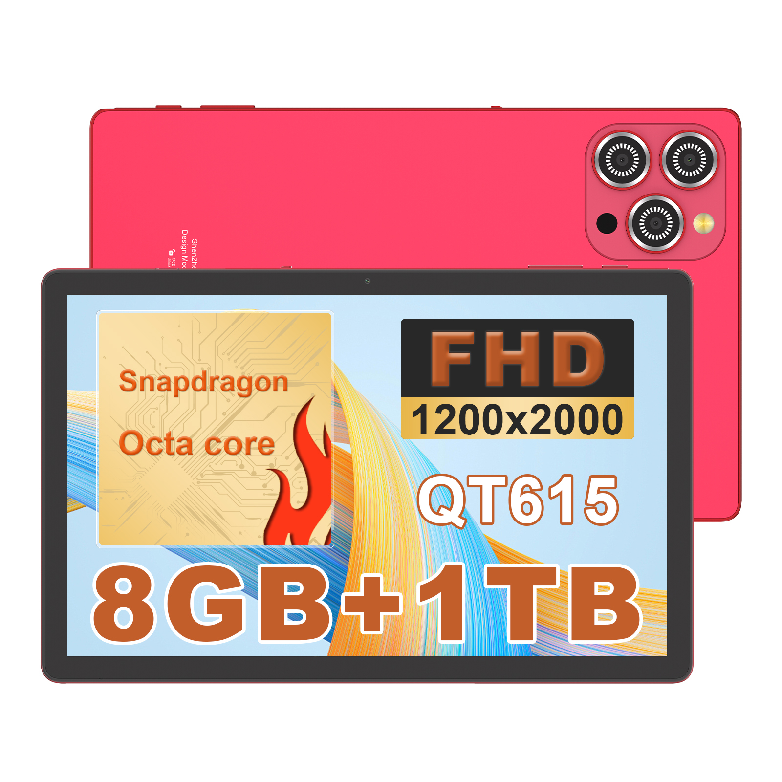 C idea 10.36 inch Android 15 Tablet 8GB RAM 1TB ROM Model CM10016 PLUS